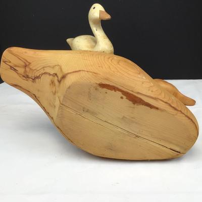 661 Decoy Lot with Unfinished Decoy