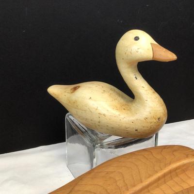 661 Decoy Lot with Unfinished Decoy