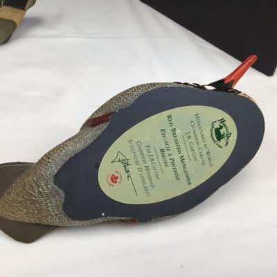 663 Wood Duck Decoy Lot