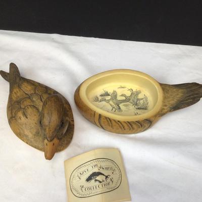 664 Vintage ARTEK Duck Decoy Box