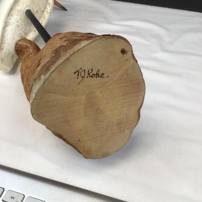 665 T.J. Robe Carved Egret