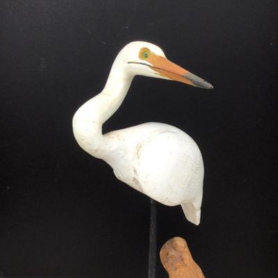 665 T.J. Robe Carved Egret