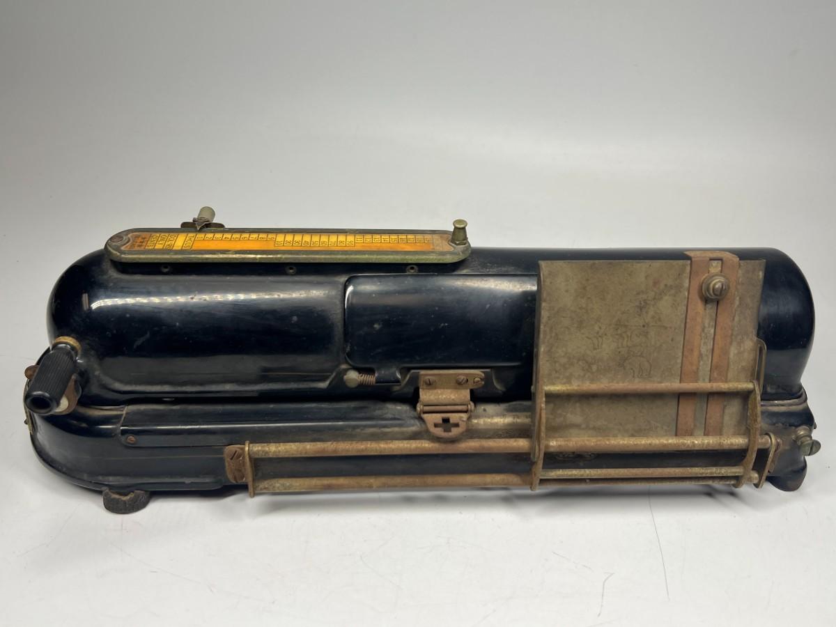 Antique Todd Protectograph Co. Manual Hand Crank Check Writing Machine ...