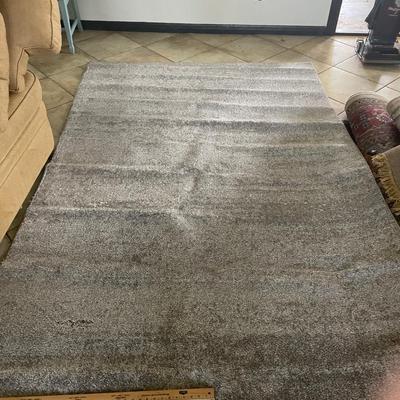 Grey carpet rug