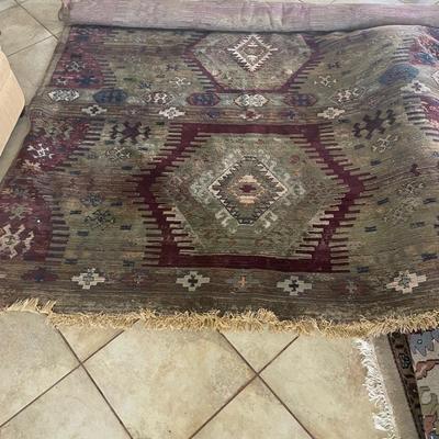Large southwest style area rug