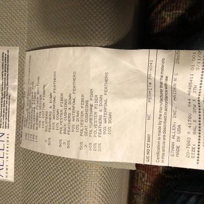 Ethan Allen Couch -Lot 450