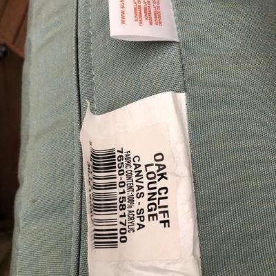 Four Piece Outdoor Patio Set with Cushions (Wicker Like) -Lot 451