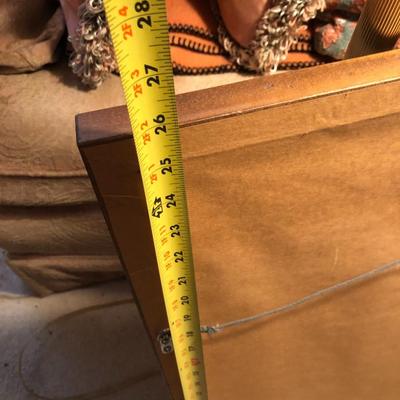 Two Floral Framed Home Decor Pictures -Lot 452