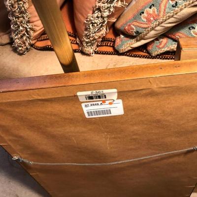 Two Floral Framed Home Decor Pictures -Lot 452