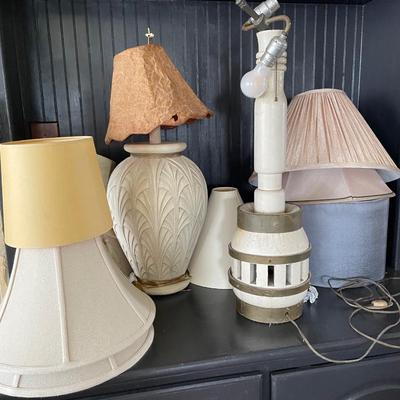 Lamp shade lot