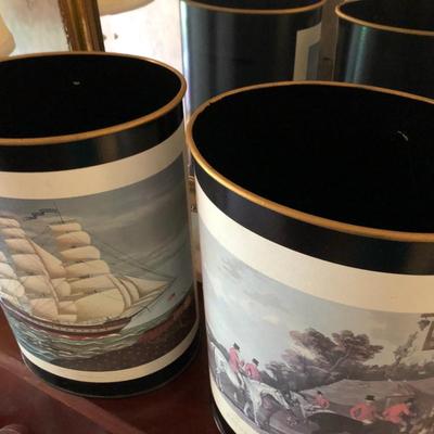 Two Waste Baskets/Trash Cans -Lot 453