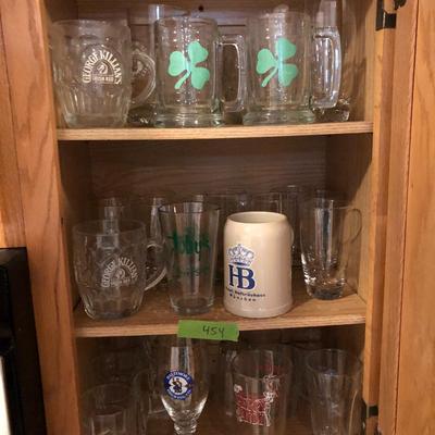 Drinking Glasses & Mugs -Lot 454