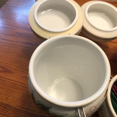 3 Piece Canister Set -Lot 455