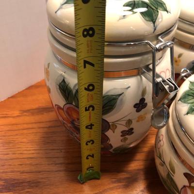 3 Piece Canister Set -Lot 455