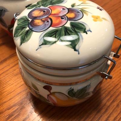 3 Piece Canister Set -Lot 455
