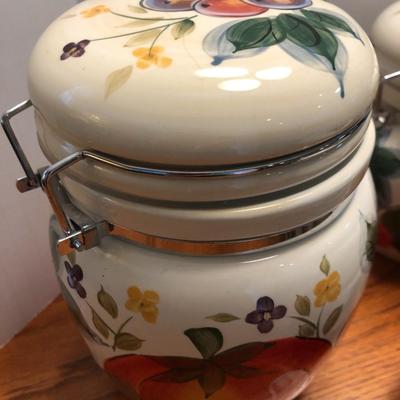 3 Piece Canister Set -Lot 455