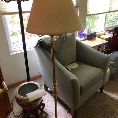 Dual Switch Floor Lamp -Lot 459