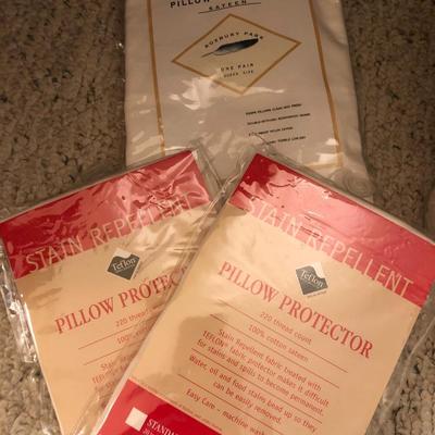 Healthguard Double Set Queen Mattress Protection & Pillow Protectors -Lot 461
