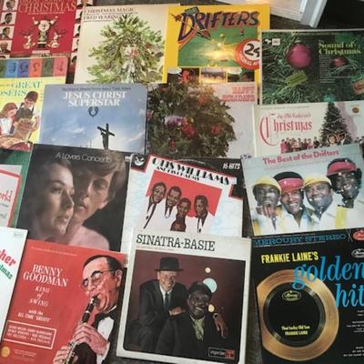 Lot of assorted records