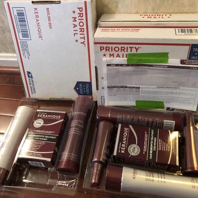 New Old Stock - KERANIQUE Hair Regrowth Treatment 5 Total Boxes -Lot 464