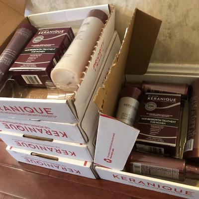 New Old Stock - KERANIQUE Hair Regrowth Treatment 5 Total Boxes -Lot 464