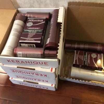 New Old Stock - KERANIQUE Hair Regrowth Treatment 5 Total Boxes -Lot 464