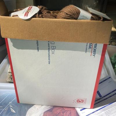 ***H U G E MEGA YARN LOT*** 12 Sealed Containers of Yarn (Baby Alpaca,Silk,Kid Mohair,Angora,Llama,Virgin Wool) -Lot 467