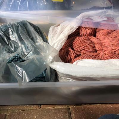 ***H U G E MEGA YARN LOT*** 12 Sealed Containers of Yarn (Baby Alpaca,Silk,Kid Mohair,Angora,Llama,Virgin Wool) -Lot 467