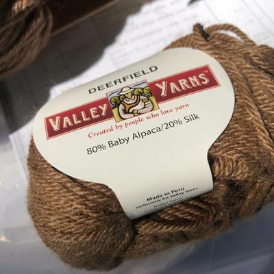 ***H U G E MEGA YARN LOT*** 12 Sealed Containers of Yarn (Baby Alpaca,Silk,Kid Mohair,Angora,Llama,Virgin Wool) -Lot 467
