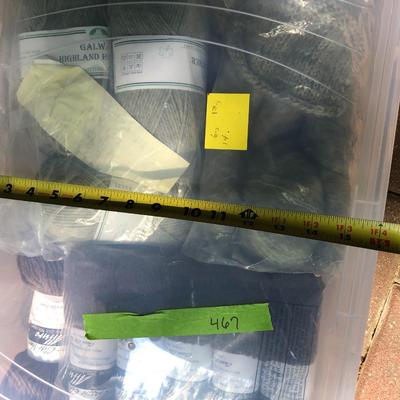 ***H U G E MEGA YARN LOT*** 12 Sealed Containers of Yarn (Baby Alpaca,Silk,Kid Mohair,Angora,Llama,Virgin Wool) -Lot 467