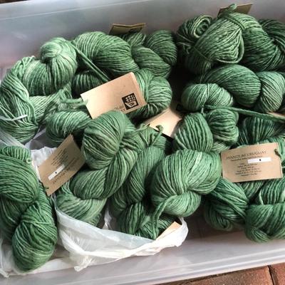 ***H U G E MEGA YARN LOT*** 12 Sealed Containers of Yarn (Baby Alpaca,Silk,Kid Mohair,Angora,Llama,Virgin Wool) -Lot 467