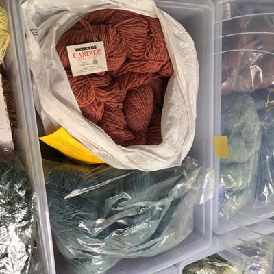 ***H U G E MEGA YARN LOT*** 12 Sealed Containers of Yarn (Baby Alpaca,Silk,Kid Mohair,Angora,Llama,Virgin Wool) -Lot 467