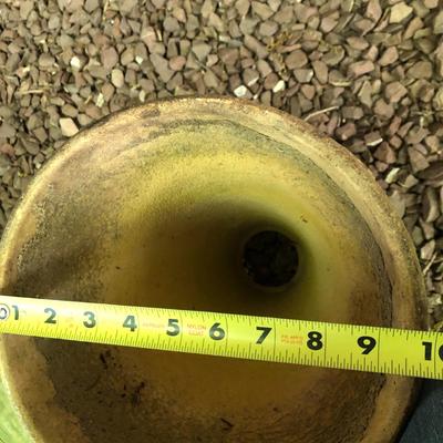 Terracotta Bird Bath Base Only 10â€x21â€ -Lot 476B