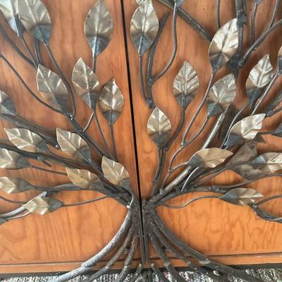 Rare Arm Madara Wine cabinet 75 years + old with medal design.