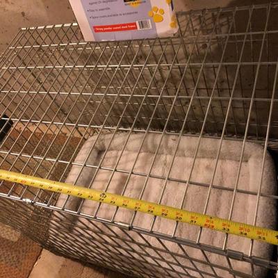 Coolaroo Dog Bed & Midwest Homes For Pets 36â€Lx24â€Wx28â€H -Lot 472