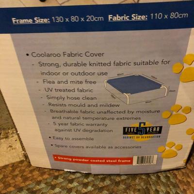 Coolaroo Dog Bed & Midwest Homes For Pets 36â€Lx24â€Wx28â€H -Lot 472