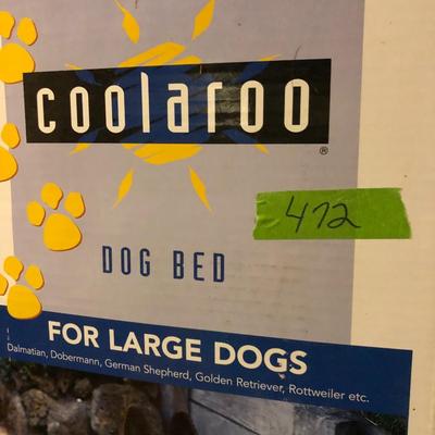 Coolaroo Dog Bed & Midwest Homes For Pets 36â€Lx24â€Wx28â€H -Lot 472