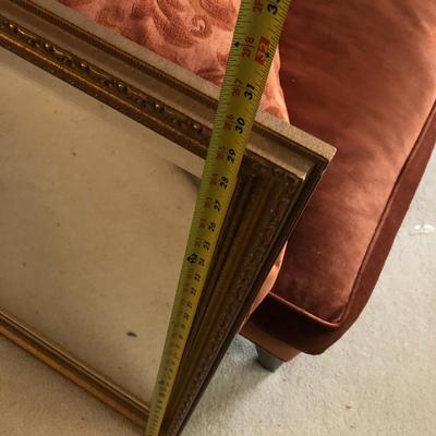 35â€Wx30â€H Beveled Wall Mirror -Lot 473