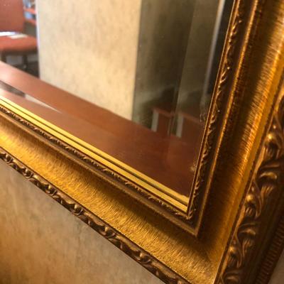 35â€Wx30â€H Beveled Wall Mirror -Lot 473