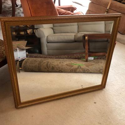 35â€Wx30â€H Beveled Wall Mirror -Lot 473