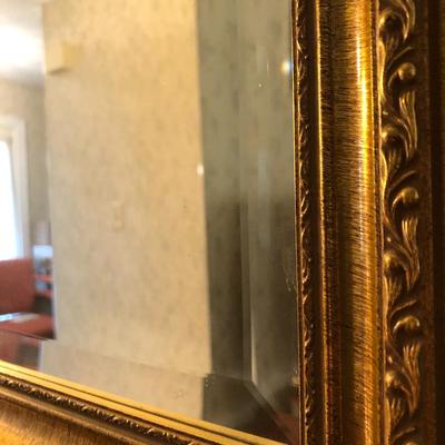 35â€Wx30â€H Beveled Wall Mirror -Lot 473