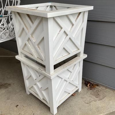 Two 12â€ Planters