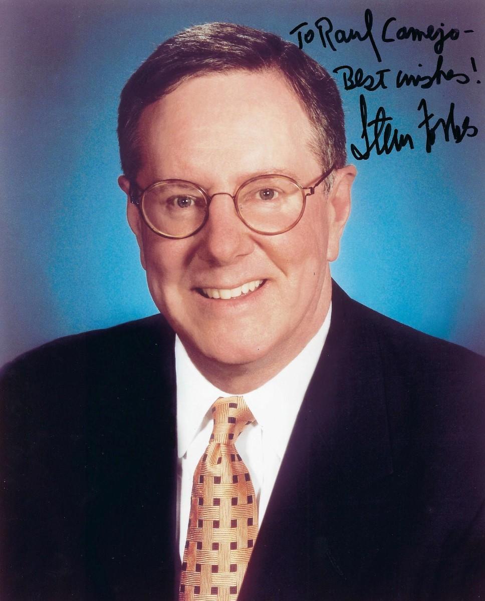 Steve Forbes signed photo | EstateSales.org