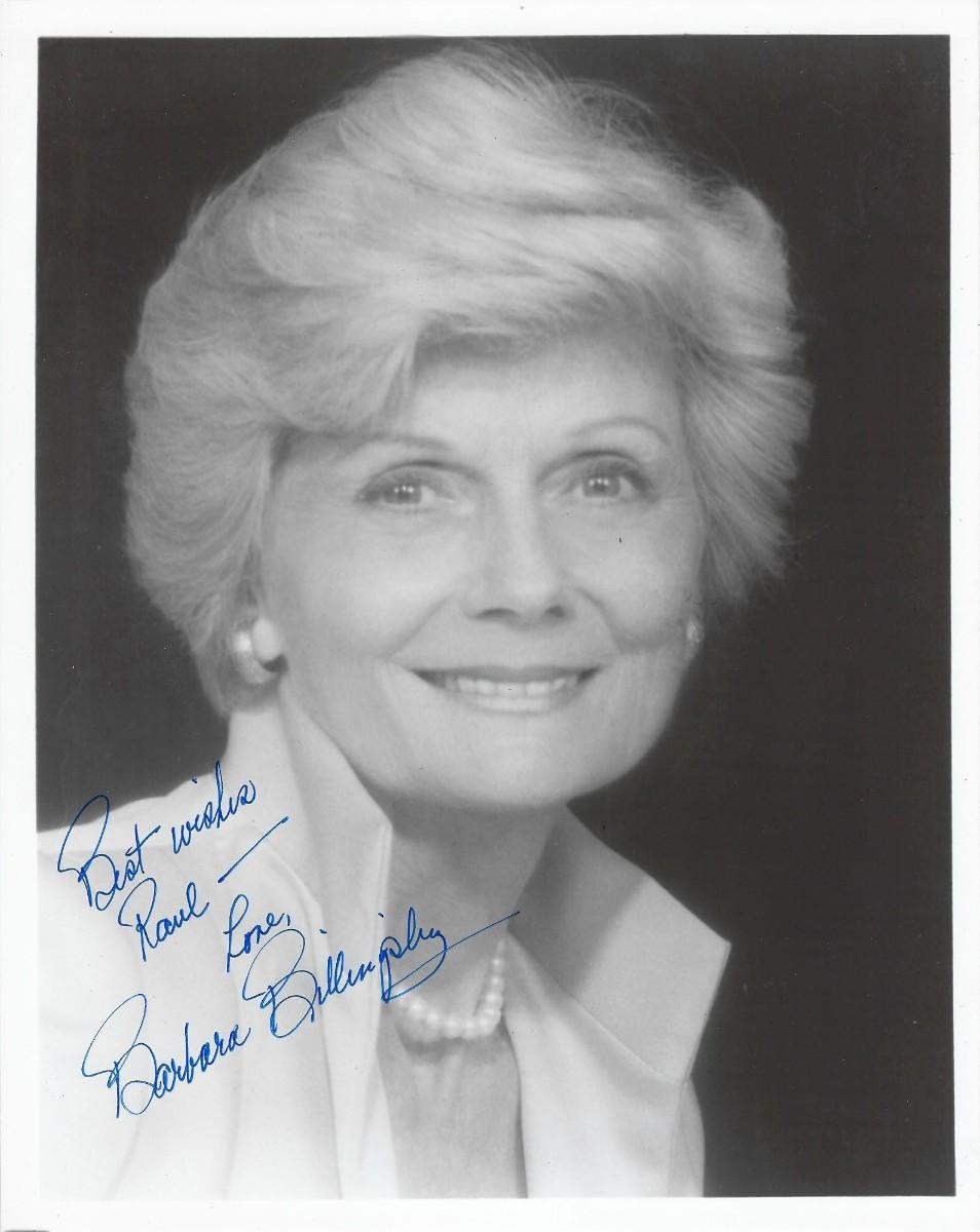 Barbara Billingsley signed photo | EstateSales.org