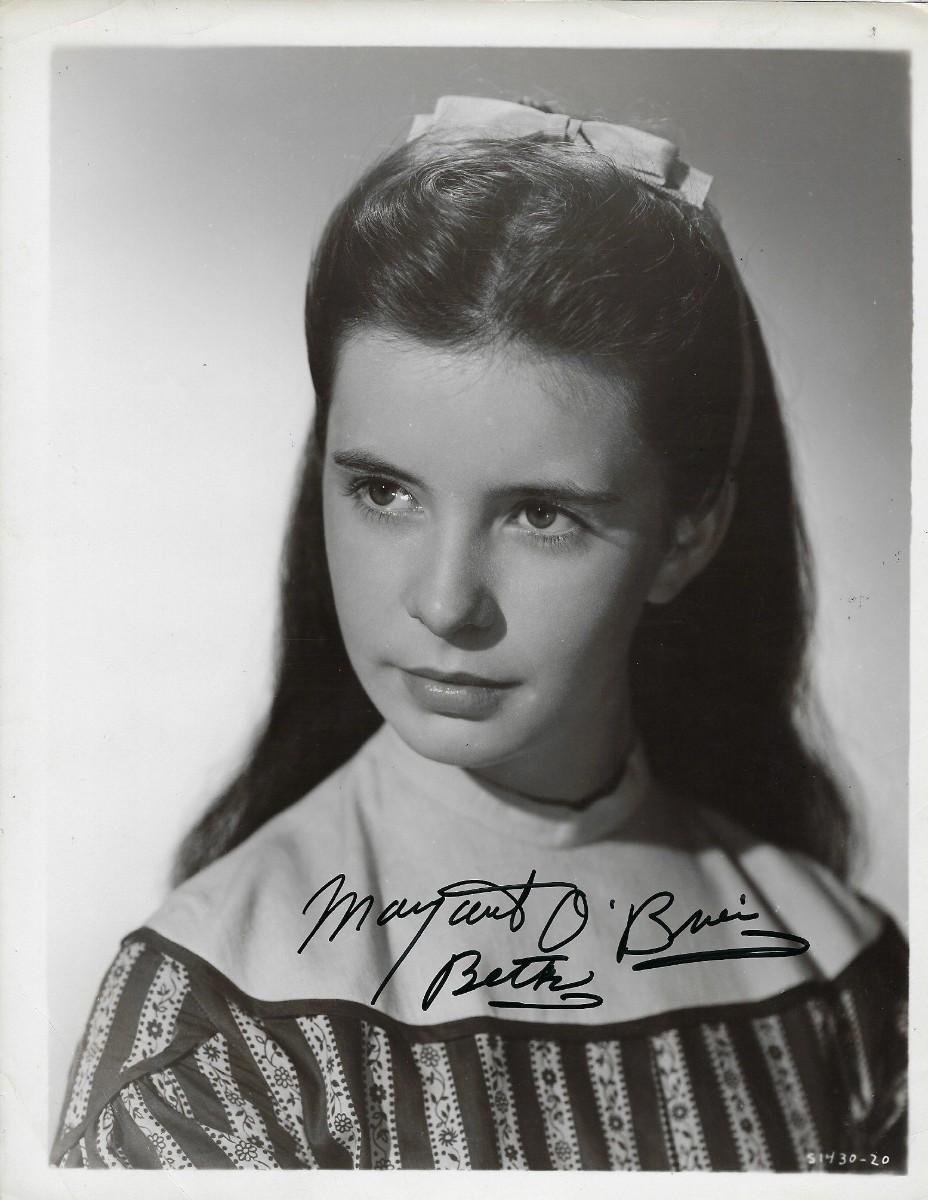 Margaret O'Brien Signed Photo EstateSales
