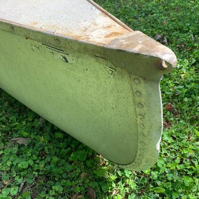 Vintage Sears 17â€™ Canoe
