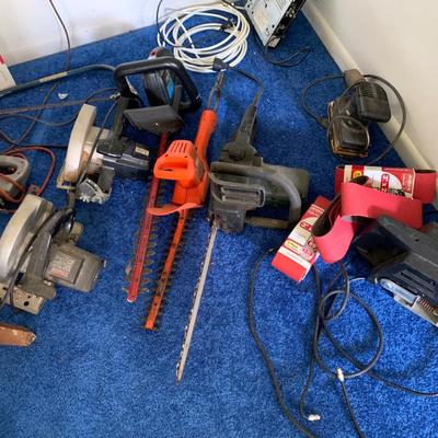 Power Tools Lot Carpentry & Lawn/ Garden