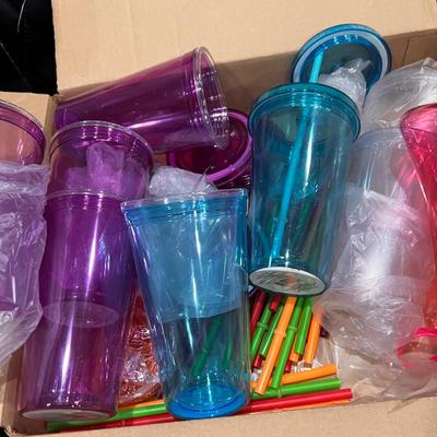 Very Large Lot of Tumblers NEW - 3 Boxes