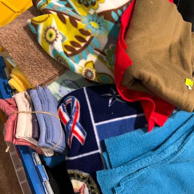 Huge Lot of Fabric - Fleece & Felt