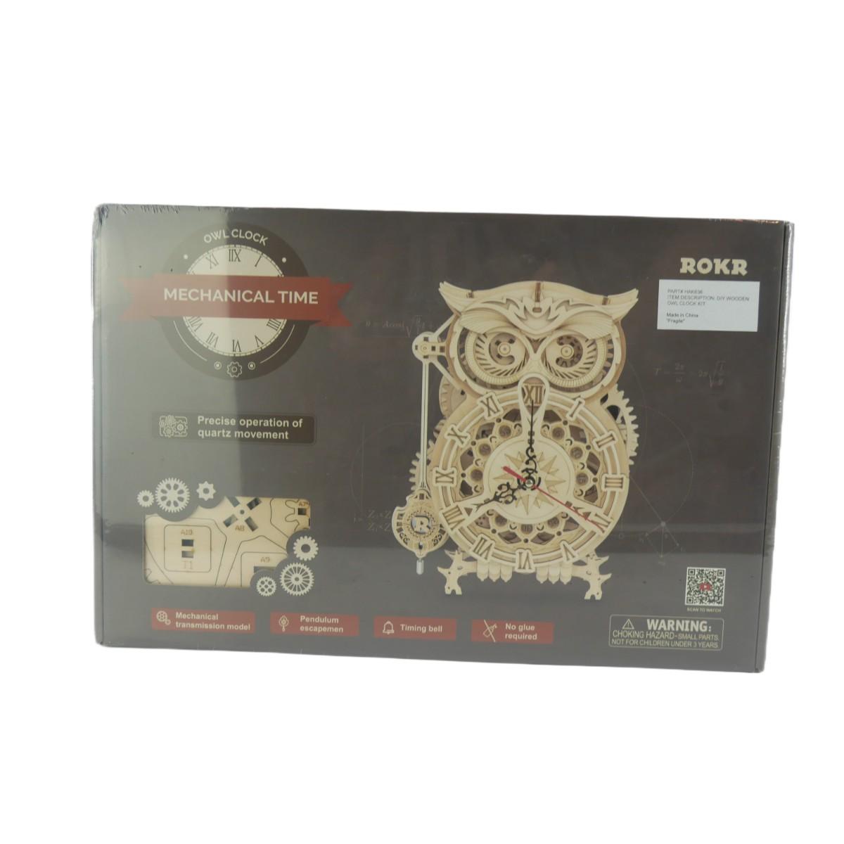 Rokr Owl Clock Puzzle